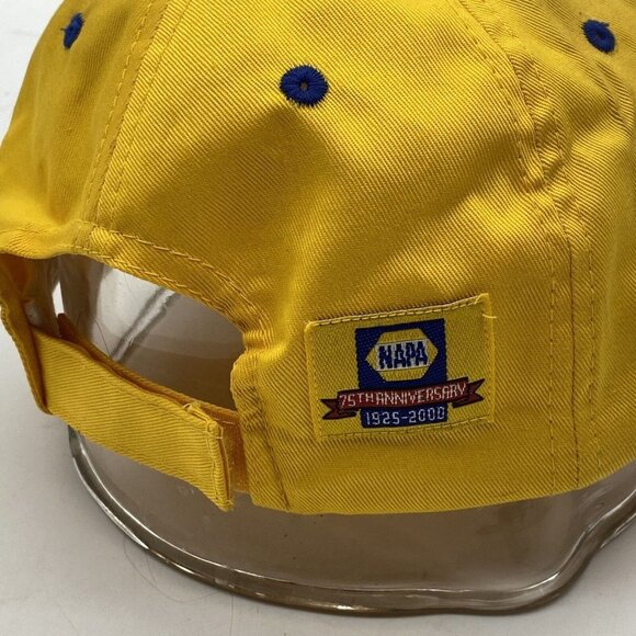 NAPA Ball Hat Cap Auto Racing Lot Of 3 Blue Yellow Adjust Hook Loop Strapback - Picture 5 of 16